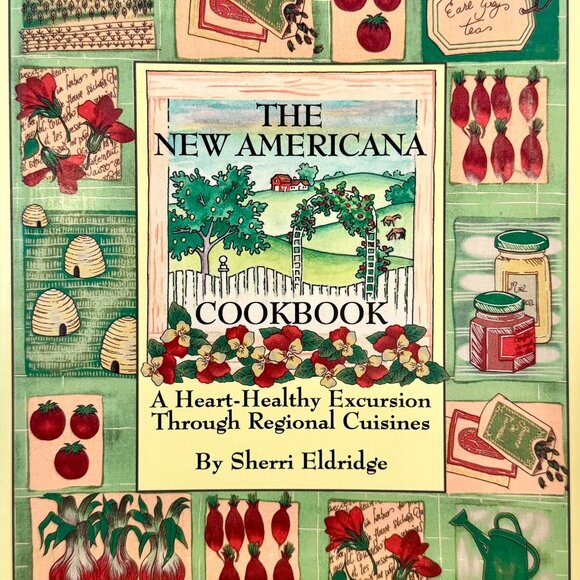 THE NEW AMERICANA COOKBOOK Sherri Eldridge ~A Heart-Healthy Recipe Excursion SC - Picture 1 of 9